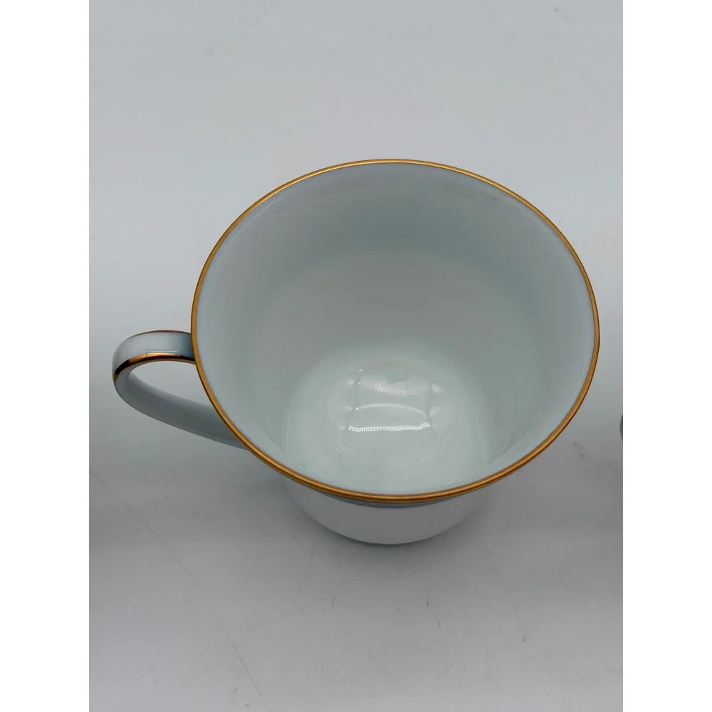 Legacy by Noritake Vienna 2796 Cobalt Blue Gold Trim Cup Saucer Set
